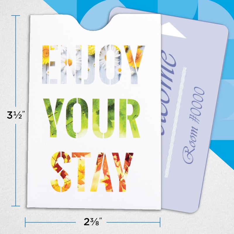 Guardian Key Card Holder Sleeves, Pack of 500 Small Envelopes for Hotel Key Cards, Gift Cards, Credit Cards, and More, 2 â…œ Inches x 3 Â½ Inches, Colors - Image 3
